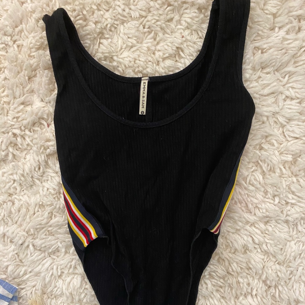 LF stripped bodysuit